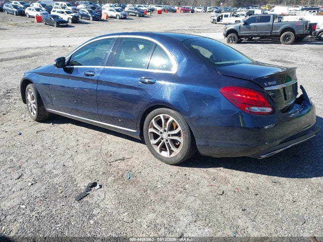 44593862 :رقم المزاد ، 55SWF4KB9GU102681 vin ، 2016 Mercedes-benz C 300 4matic مزاد بيع