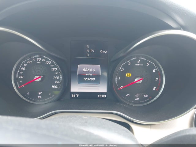 44593862 :رقم المزاد ، 55SWF4KB9GU102681 vin ، 2016 Mercedes-benz C 300 4matic مزاد بيع