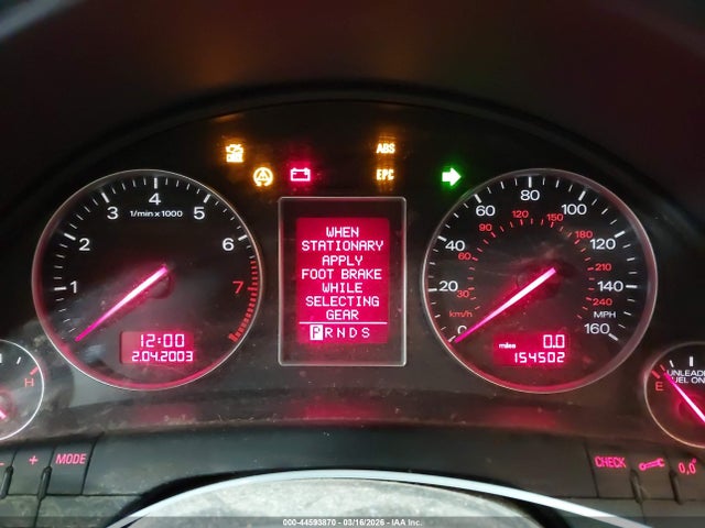 2004 AUDI A4 WAULC68E04A122443 Photo 6