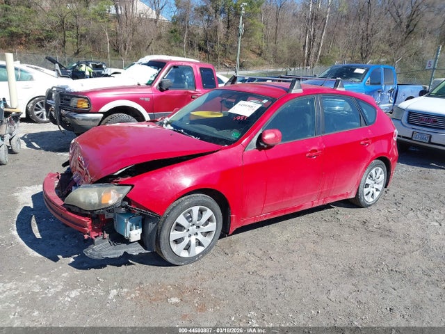 2009 Subaru Impreza 2.5i მანქანა იყიდება აუქციონზე, vin: JF1GH61699H803620, აუქციონის ნომერი: 44593887