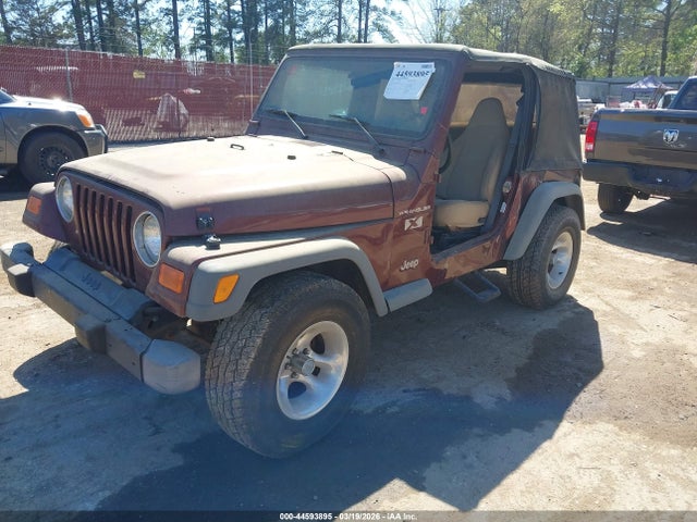Продажа на аукционе авто 2002 Jeep Wrangler X, vin: 1J4FA39S42P767917, номер лота: 44593895