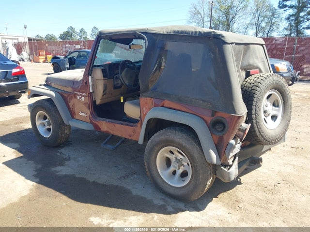 Продажа на аукционе авто 2002 Jeep Wrangler X, vin: 1J4FA39S42P767917, номер лота: 44593895