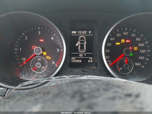 44594247 :رقم المزاد ، 3VWPL7AJ5CM632402 vin ، 2012 Volkswagen Jetta Sportwagen 2.0l Tdi مزاد بيع