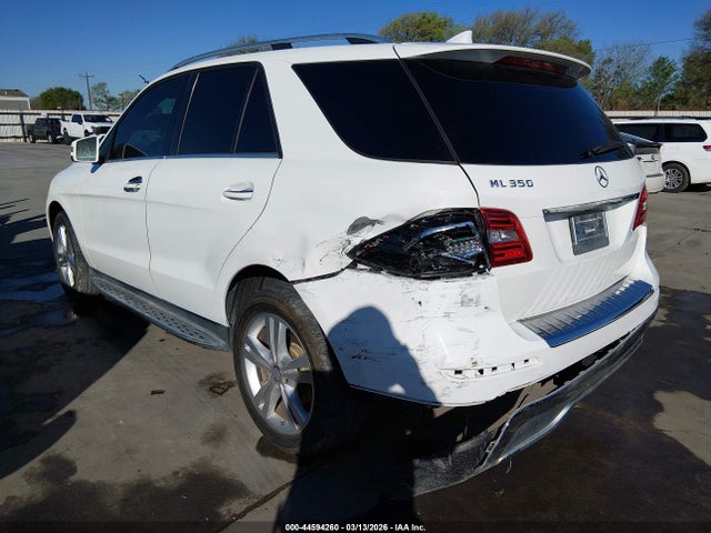 Продажа на аукционе авто 2015 Mercedes-benz Ml 350, vin: 4JGDA5JB4FA496804, номер лота: 44594260