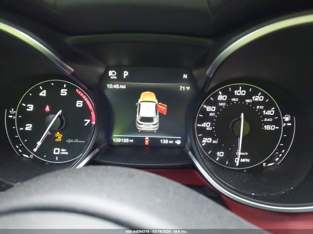 2019 Alfa Romeo Stelvio Ti Lusso Awd მანქანა იყიდება აუქციონზე, vin: ZASPAKBN9K7C44280, აუქციონის ნომერი: 44594316