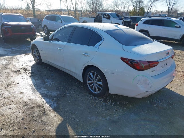 2018 Infiniti Q50 2.0t Pure მანქანა იყიდება აუქციონზე, vin: JN1CV7AR1JM280318, აუქციონის ნომერი: 44594408