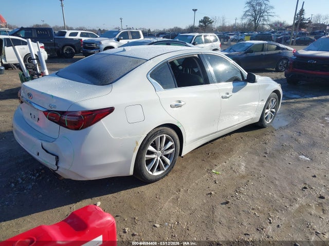 2018 Infiniti Q50 2.0t Pure მანქანა იყიდება აუქციონზე, vin: JN1CV7AR1JM280318, აუქციონის ნომერი: 44594408