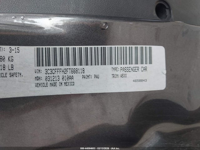 2015 FIAT 500 3C3CFFFH2FT668118 Photo 8