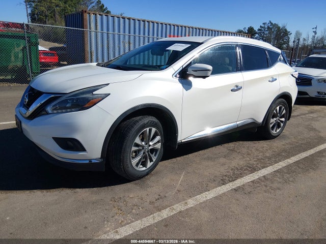Продажа на аукционе авто 2018 Nissan Murano Sl, vin: 5N1AZ2MG7JN199481, номер лота: 44594667