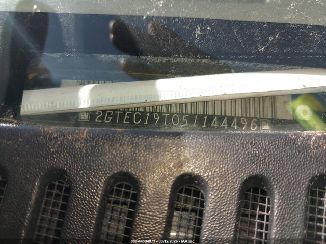 Aukcja sprzedaży 2005 Gmc Sierra 1500 Sle, vin: 2GTEC19T051144496, numer aukcji: 44594873