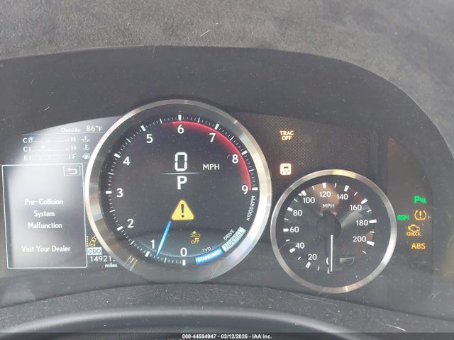 Aukcja sprzedaży 2017 Lexus Gs F, vin: JTHBP1BL9HA002268, numer aukcji: 44594947