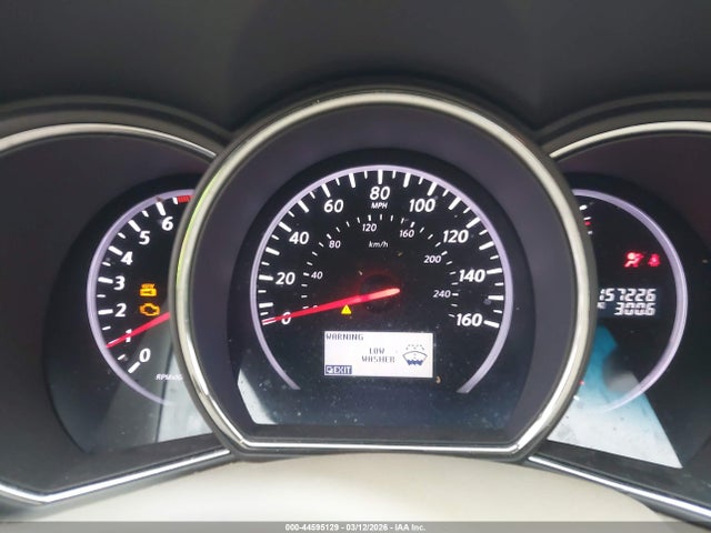 44595129 :رقم المزاد ، JN8AZ1MWXCW220685 vin ، 2012 Nissan Murano Sv مزاد بيع