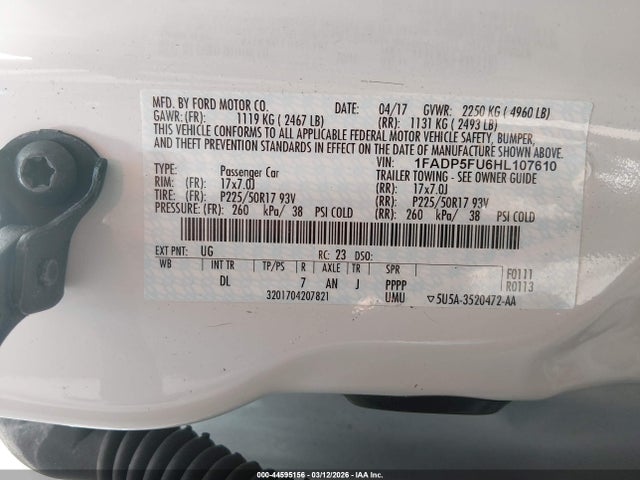 2017 FORD C-MAX ENERGI 1FADP5FU6HL107610 Photo 8