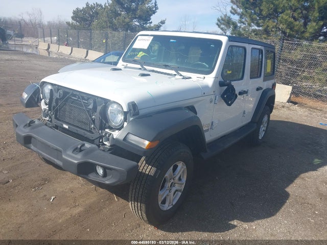 44595193 :رقم المزاد ، 1C4HJXDN9KW588978 vin ، 2019 Jeep Wrangler Unlimited Sport S 4x4 مزاد بيع