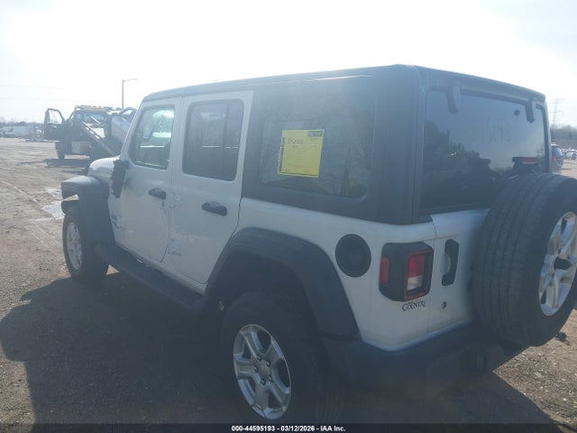 44595193 :رقم المزاد ، 1C4HJXDN9KW588978 vin ، 2019 Jeep Wrangler Unlimited Sport S 4x4 مزاد بيع