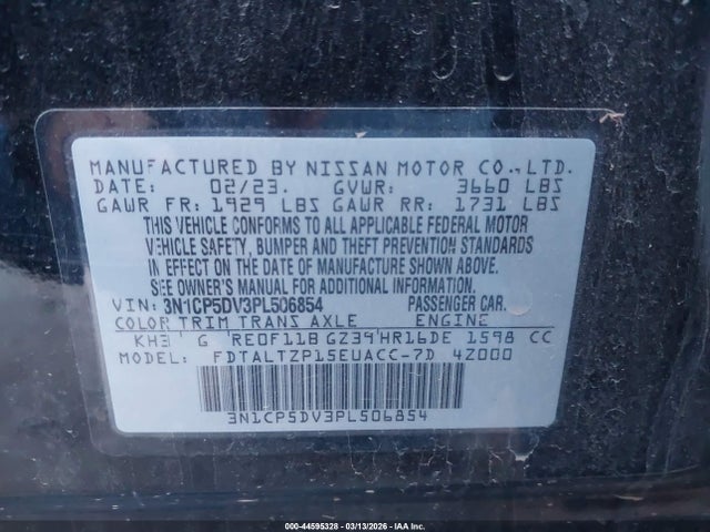 2023 NISSAN KICKS 3N1CP5DV3PL506854 Photo 8