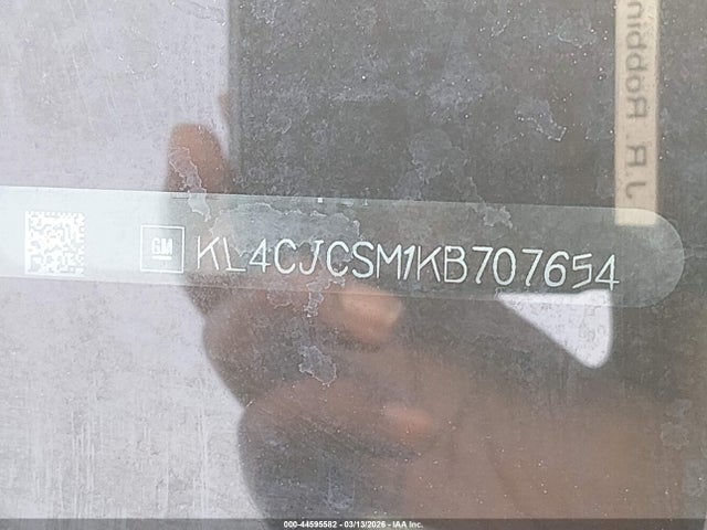 Aukcja sprzedaży 2019 Buick Encore Fwd Essence, vin: KL4CJCSM1KB707654, numer aukcji: 44595582