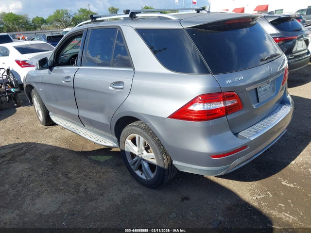 Aukcja sprzedaży 2012 Mercedes-benz Ml 350 4matic, vin: 4JGDA5HB9CA059561, numer aukcji: 44595599