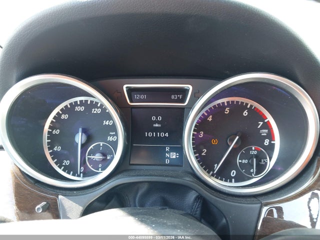 Aukcja sprzedaży 2012 Mercedes-benz Ml 350 4matic, vin: 4JGDA5HB9CA059561, numer aukcji: 44595599
