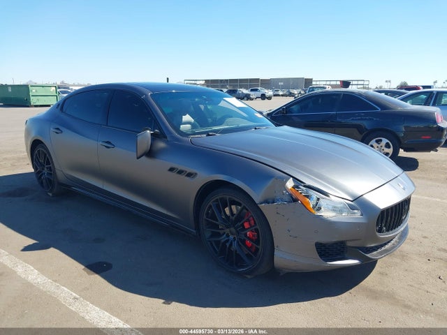2014 MASERATI QUATTROPORTE ZAM56PPA1E1072933