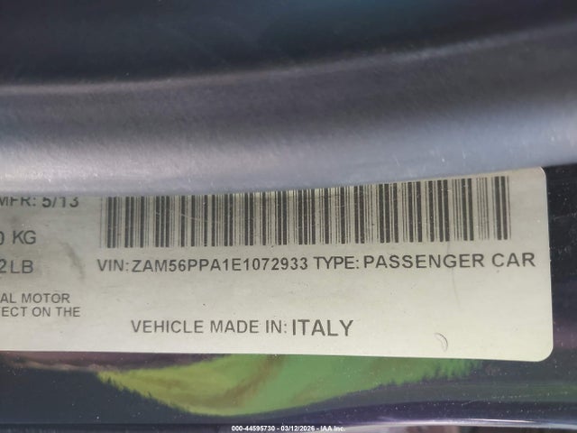 2014 MASERATI QUATTROPORTE ZAM56PPA1E1072933 Photo 8