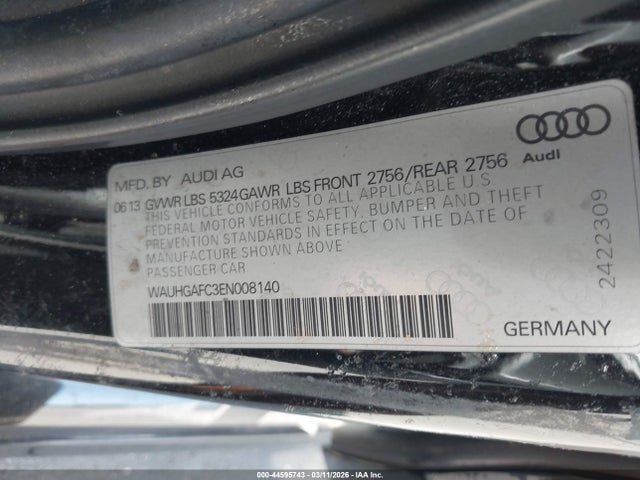 2014 AUDI A6 WAUHGAFC3EN008140 Photo 8