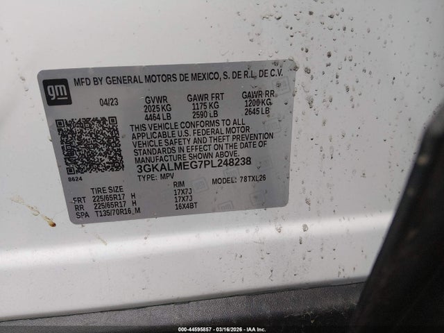 2023 GMC TERRAIN 3GKALMEG7PL248238 Photo 8