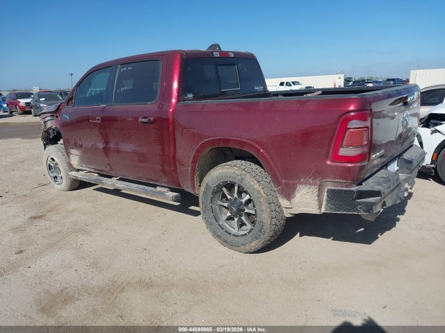 44595985 :رقم المزاد ، 1C6SRFJT8KN528313 vin ، 2019 Ram 1500 Laramie  4x4 5'7 Box مزاد بيع