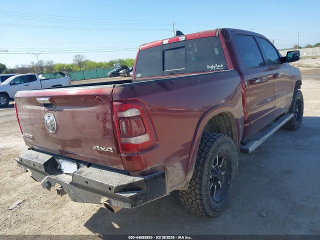 44595985 :رقم المزاد ، 1C6SRFJT8KN528313 vin ، 2019 Ram 1500 Laramie  4x4 5'7 Box مزاد بيع