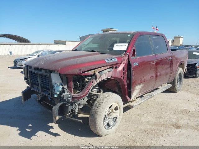 44595985 :رقم المزاد ، 1C6SRFJT8KN528313 vin ، 2019 Ram 1500 Laramie  4x4 5'7 Box مزاد بيع