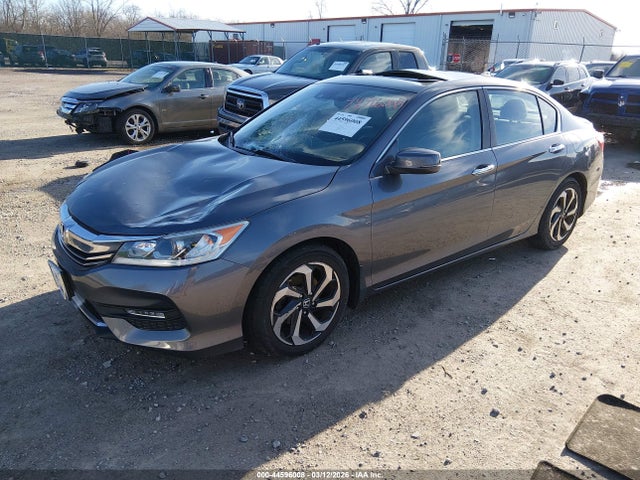 44596008 :رقم المزاد ، 1HGCR2F9XGA236861 vin ، 2016 Honda Accord Ex-l مزاد بيع