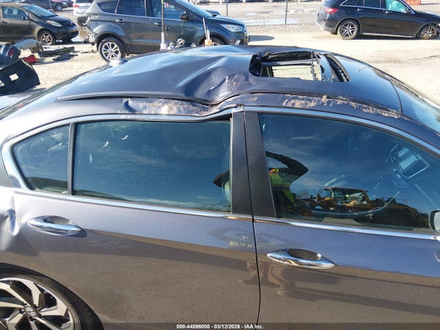 44596008 :رقم المزاد ، 1HGCR2F9XGA236861 vin ، 2016 Honda Accord Ex-l مزاد بيع