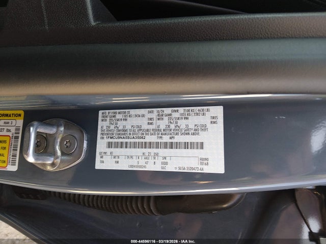 2025 FORD ESCAPE 1FMCU9NA5SUA35082 Photo 8