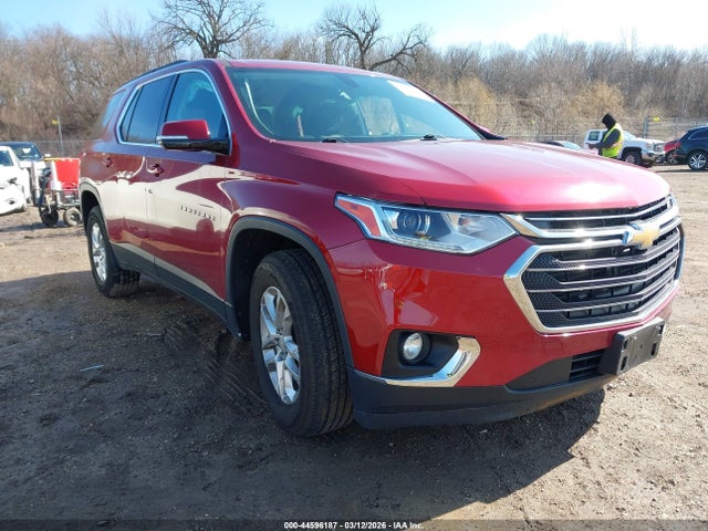 44596187 :رقم المزاد ، 1GNERGKW1KJ101011 vin ، 2019 Chevrolet Traverse 1lt مزاد بيع