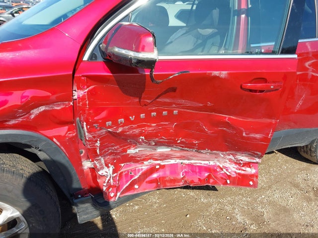 44596187 :رقم المزاد ، 1GNERGKW1KJ101011 vin ، 2019 Chevrolet Traverse 1lt مزاد بيع