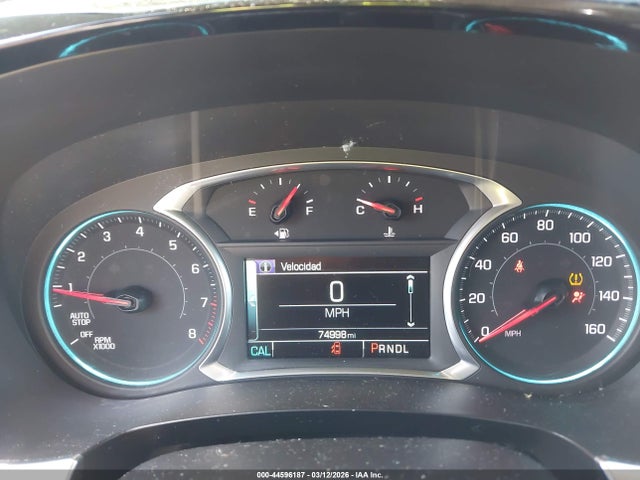44596187 :رقم المزاد ، 1GNERGKW1KJ101011 vin ، 2019 Chevrolet Traverse 1lt مزاد بيع