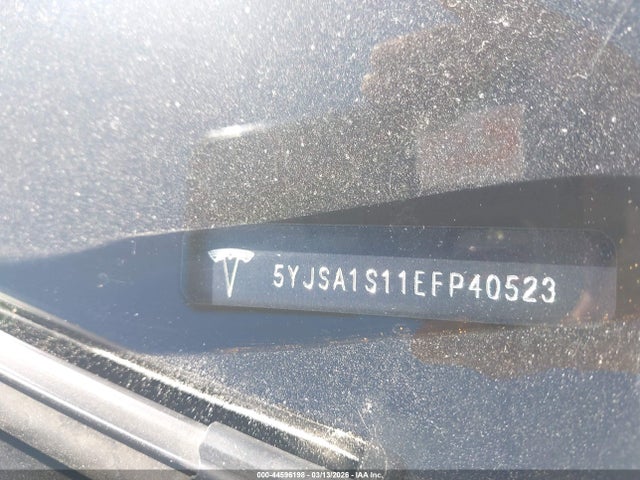 Aukcja sprzedaży 2014 Tesla Model S, vin: 5YJSA1S11EFP40523, numer aukcji: 44596198