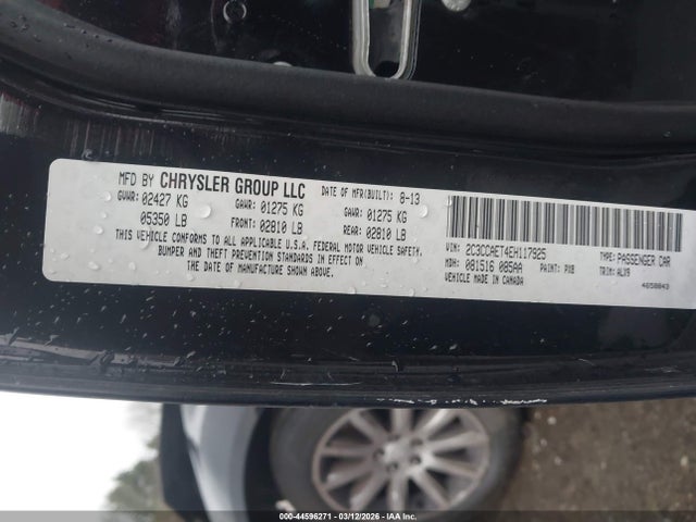 2014 CHRYSLER 300C 2C3CCAET4EH117925 Photo 8