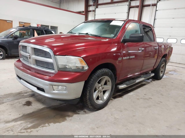 2012 Ram 1500 Slt მანქანა იყიდება აუქციონზე, vin: 1C6RD7LT0CS345488, აუქციონის ნომერი: 44596346