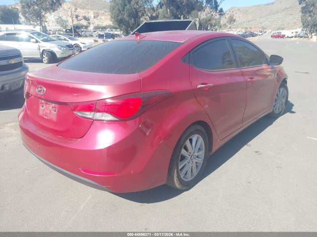KMHDH4AE6EU167583 Hyundai ELANTRA SE