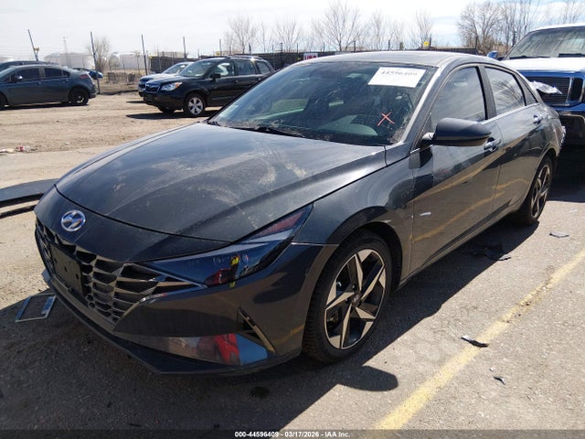 2023 Hyundai Elantra Hybrid Limited მანქანა იყიდება აუქციონზე, vin: KMHLN4AJ9PU084850, აუქციონის ნომერი: 44596409
