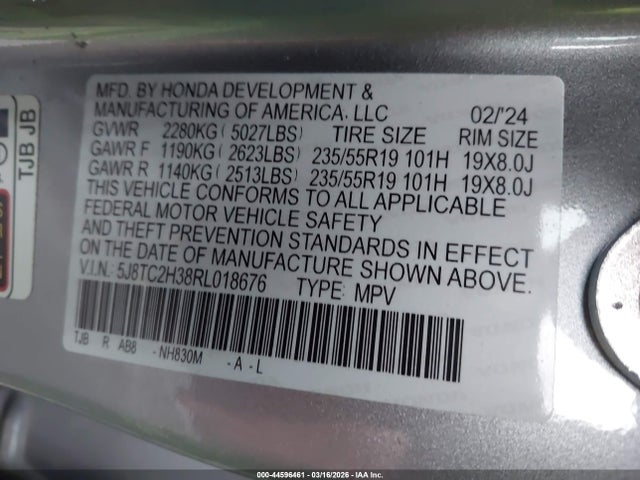 2024 ACURA RDX 5J8TC2H38RL018676 Photo 8