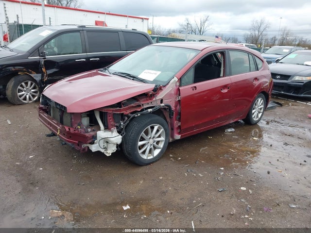 44596498 :رقم المزاد ، JF1GPAC63E8290314 vin ، 2014 Subaru Impreza 2.0i Premium مزاد بيع