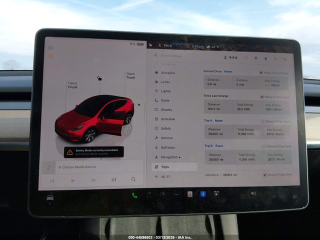 Aukcja sprzedaży 2022 Tesla Model Y Long Range Dual Motor All-wheel Drive, vin: 7SAYGAEE8NF420027, numer aukcji: 44596502