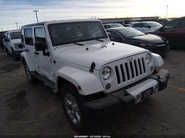 2015 Jeep Wrangler Unlimited Sahara მანქანა იყიდება აუქციონზე, vin: 1C4BJWEG4FL543079, აუქციონის ნომერი: 44596601