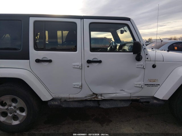2015 Jeep Wrangler Unlimited Sahara მანქანა იყიდება აუქციონზე, vin: 1C4BJWEG4FL543079, აუქციონის ნომერი: 44596601