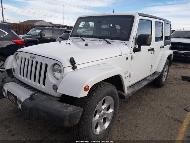2015 Jeep Wrangler Unlimited Sahara მანქანა იყიდება აუქციონზე, vin: 1C4BJWEG4FL543079, აუქციონის ნომერი: 44596601