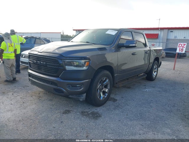 44596616 :رقم المزاد ، 1C6RREFT6LN276225 vin ، 2020 Ram 1500 Big Horn  4x2 5'7 Box مزاد بيع
