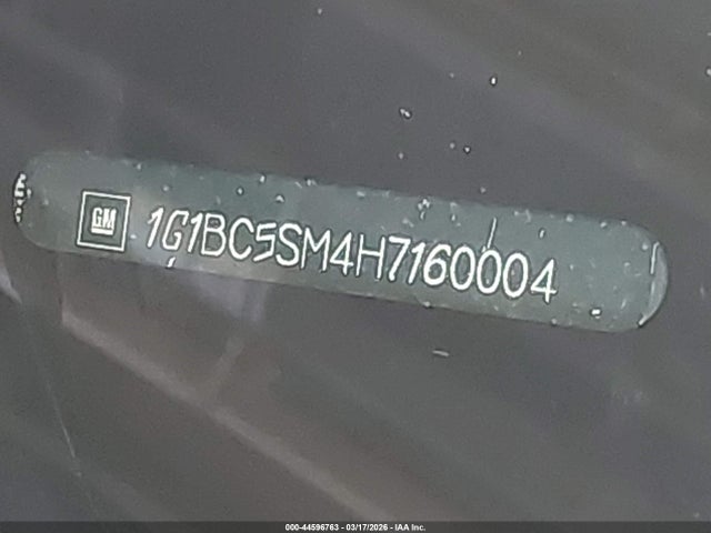 Chevrolet Cruze Ls Auto 2017 1G1BC5SM4H7160004 Image 9