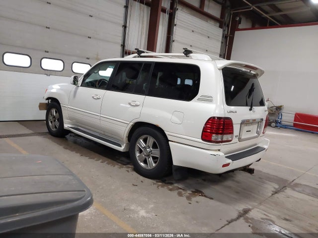 2006 Lexus Lx 470 მანქანა იყიდება აუქციონზე, vin: JTJHT00W864003998, აუქციონის ნომერი: 44597056